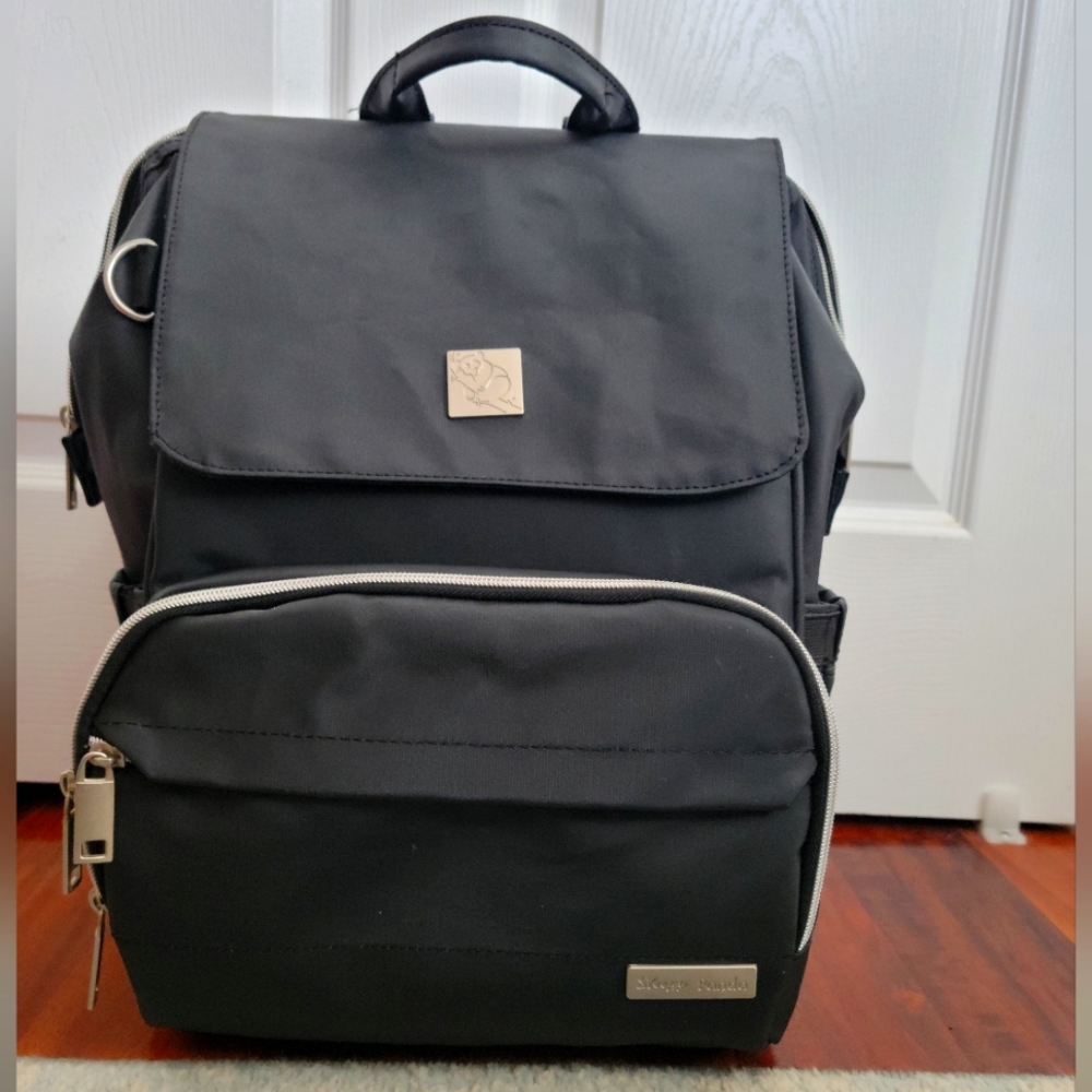 Sleepy Panda Diaper Bag